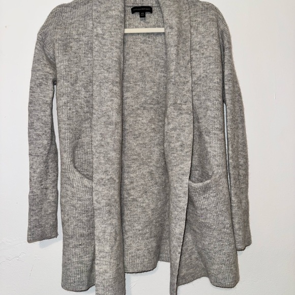 Gray Women's Cardigan Sweater - Picture 1 of 3